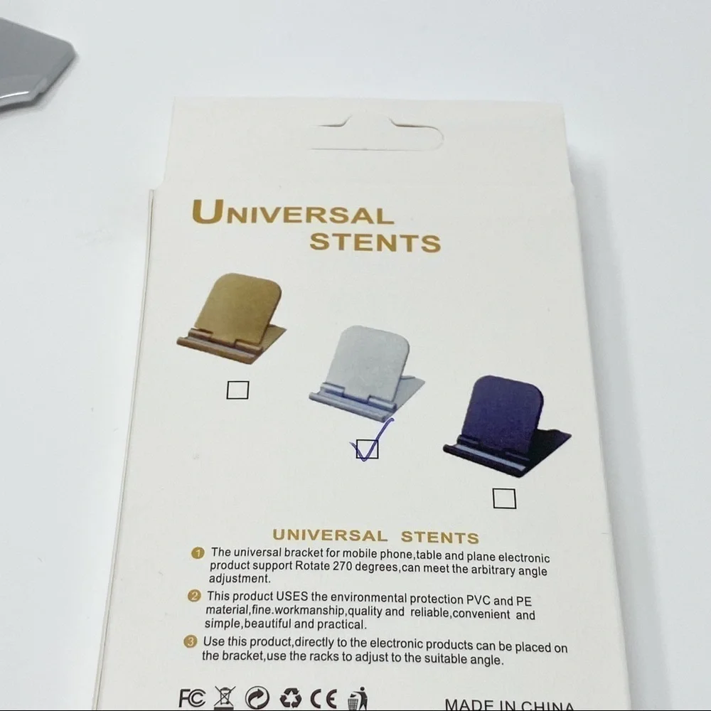 Cell Phone Stand - Silver